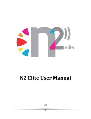 N2 Elite User Manual